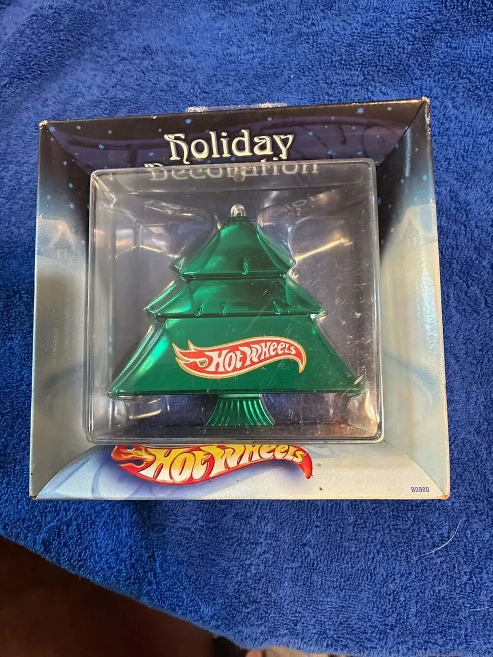 2002 Hot Wheels Holiday Decoration Purple Passion Ornament